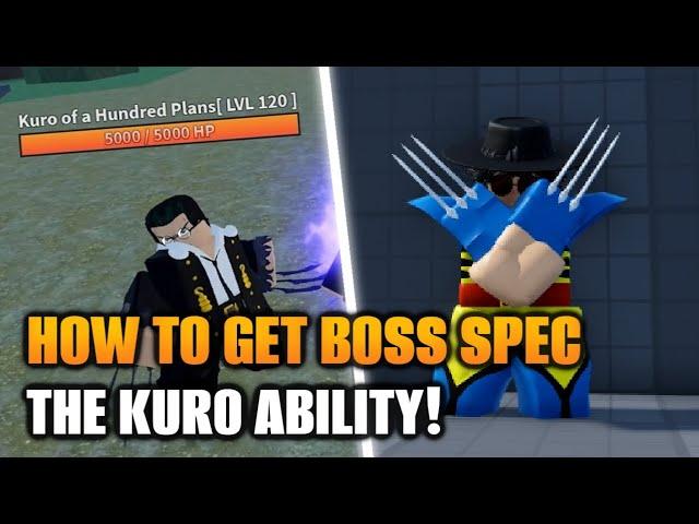 (AUT) How to get the Kuro Ability FAST! | A Universal Time Roblox