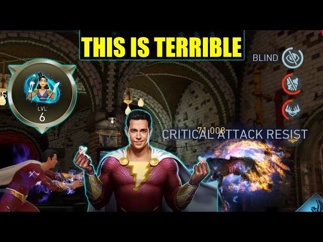 I Tried Puppet Legendary Shazam So You Don't Have To Injustice 2 Mobile