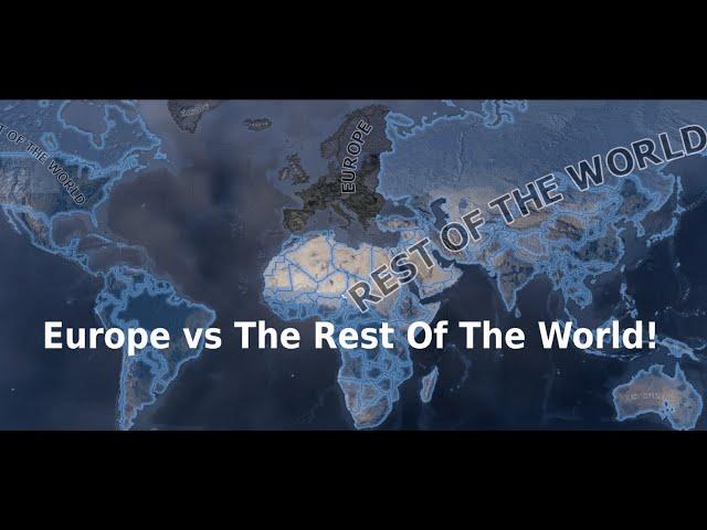 Europe vs Rest of the World  - Hoi4 Timelapse