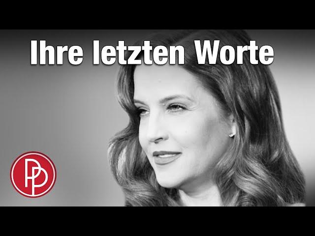 Lisa Marie Presley: Letzte Worte klangen wie ein Abschied • PROMIPOOL