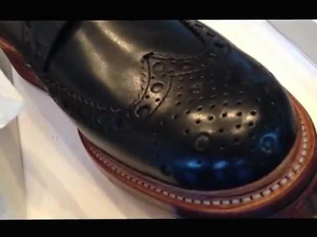 Grenson Archie black unboxing