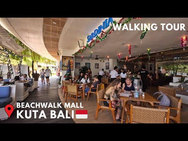 Bali Walking Update | Holiday Vibes At Beachwalk Shopping Mall KUTA Bali | Walking Tour Bali Today