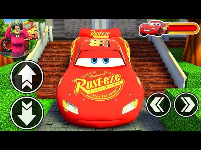 Playing as Lightning McQueen and Trolling Miss T in Scary Teacher 3D