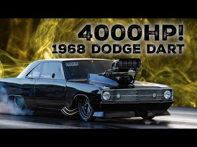 Bad in Black! Blaine's 4000HP Dodge Dart | HALTECH HEROES