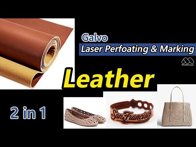 How to laser cut leather footwear | Leather Laser Engraver