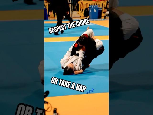Respect The Choke  #jiujitsu #bjj #ibjjfworlds