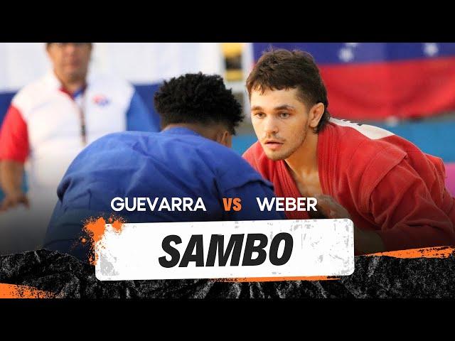 WEBER Taylor vs GUEVARRA Oliver. Pan American Sambo Championships 2023