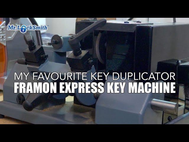 My Favourite Key Duplicator: Framon Express Key Machine | Mr Locksmith Video