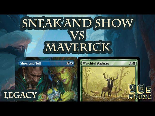 Sneak and Show vs Abzan Maverick [MTG Legacy]