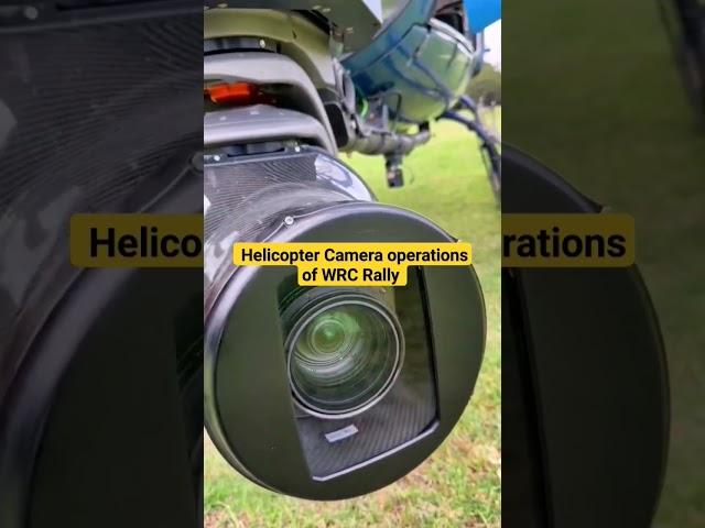 Quick Tour of massive Helicopter Camera operations of WRC Rally In Vasha Kenya.