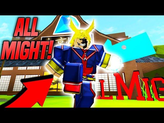 *NEW* BECOMING ALL MIGHT IN ANIME TYCOON SIMULATOR! (Roblox)