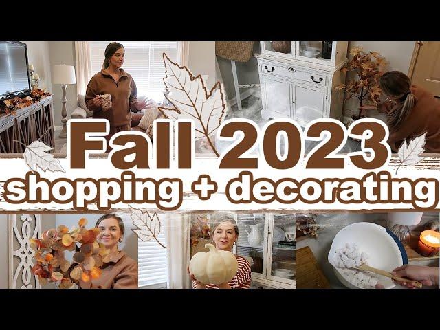 2023 COZY FALL DECORATING | FALL SHOPPING + DECORATING | FALL HOMEGOODS HAUL | Lauren Yarbrough