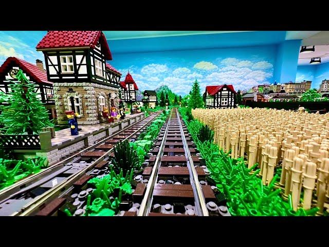 LEGO City Train Ride! - Super Realistic, self-driving Trains