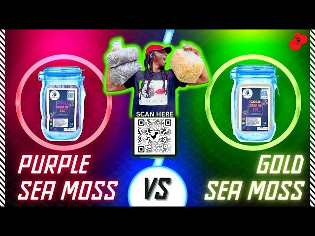 PURPLE OR GOLD SEA MOSS? IS THERE A DIFFERENCE?