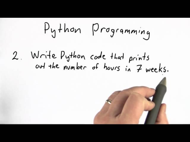 Python Programming 1 - Intro to Computer Science