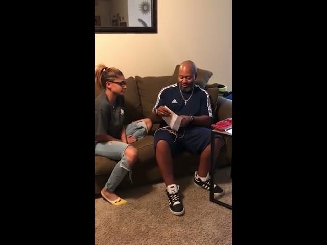 Daughter Surprises Dad With Adoption Papers - 989174