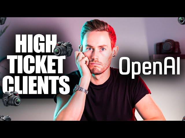 The Easiest Way To Land High Ticket Clients Using ChatGPT & Tome