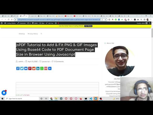 jsPDF Html2Canvas Tutorial to Export HTML With Custom CSS Styles to PDF Document in Javascript