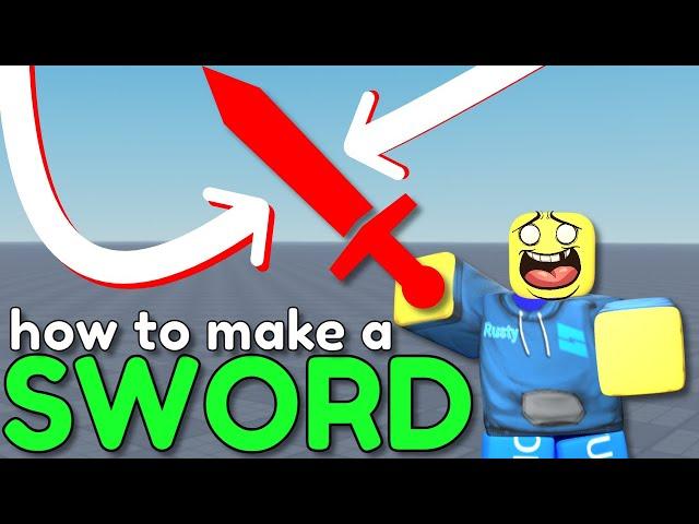 How to MAKE a Sword in Roblox Studio