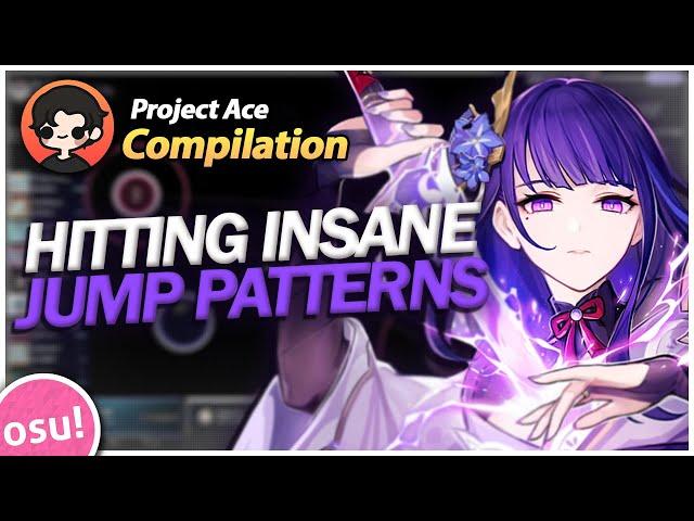 10 minutes of hitting insane jump patterns | osu! Compilation