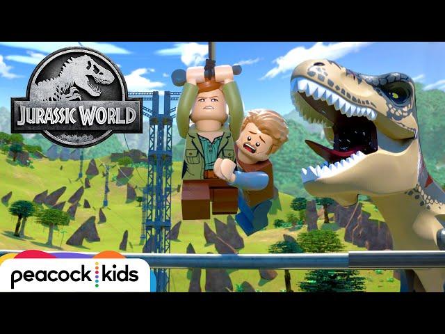 Zipline Rescue | LEGO JURASSIC WORLD: LEGEND OF ISLA NUBLAR