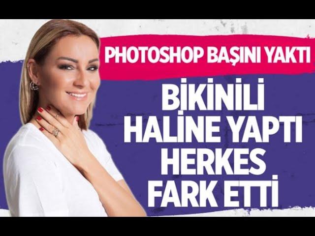 Pınar Altuğ bikinili pozuna Photoshop yaptı takipçilerinin gözünden kaçmadı