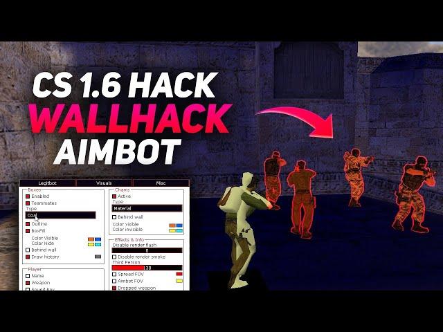 CS 1.6 AİM + WALL HACK / 2021 Güncel / Win7-8-10 / Legit and Rage!