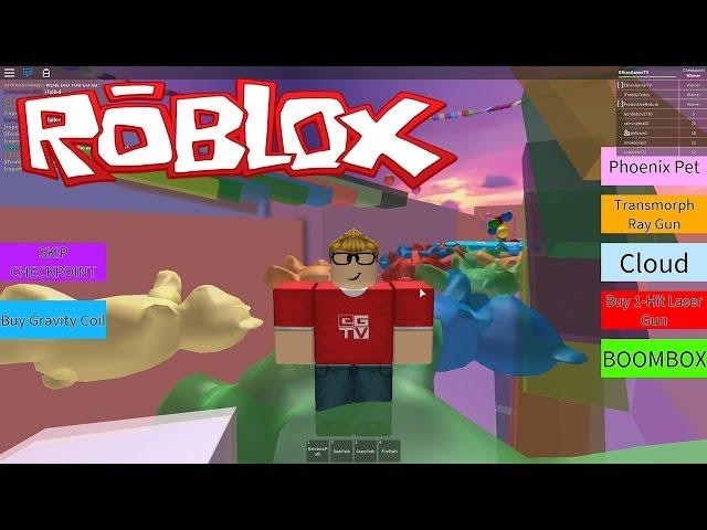 CANDY WORLD!! Roblox Obby