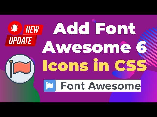 How to Use Font Awesome Icons in CSS Content | Font Awesome 6 Icons Tutorial 2024