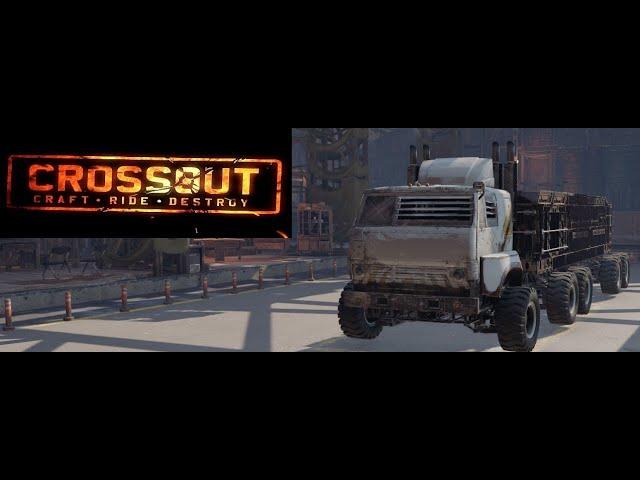 Построил Камаз с прицепом , Сборка Крафтов в Crossout!