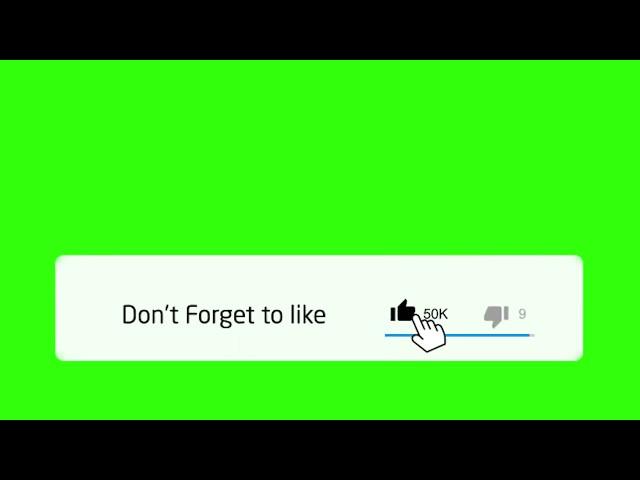  Don't forget to like Green Screen and Subscribe | 2019