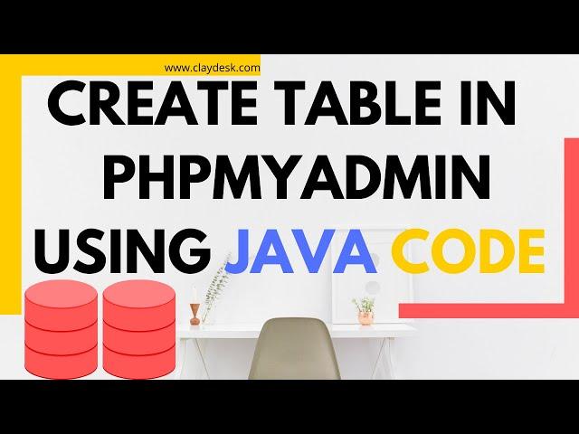 How to create table with Java: Learn the easy method