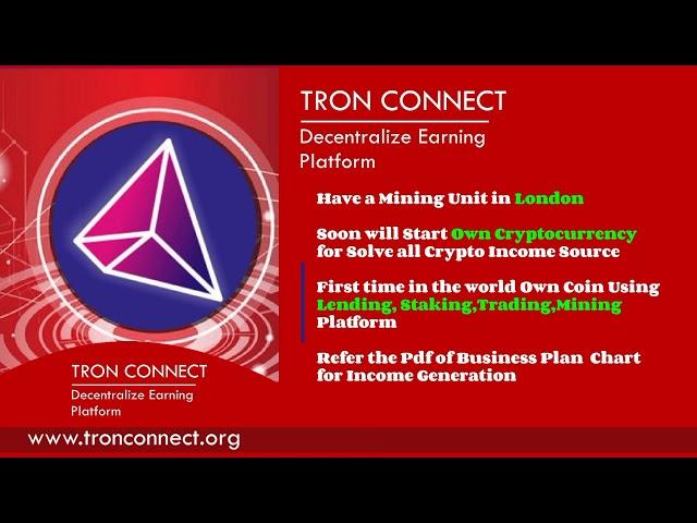 Tron Connect Business Presentation In English