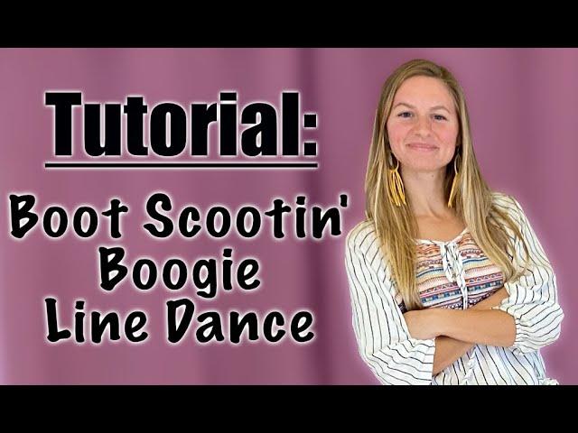 Boot Scootin Boogie Line Dance Tutorial