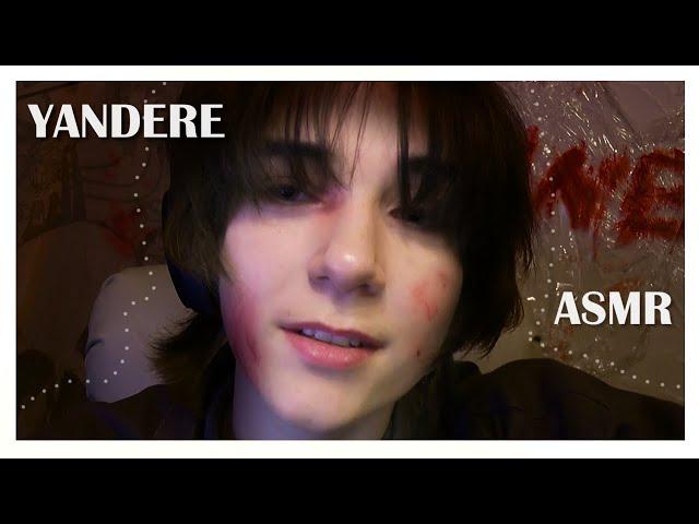 obsessive yandere kidnaps you 🩸 [ leather, paper, rambling, etc. ] || asmr