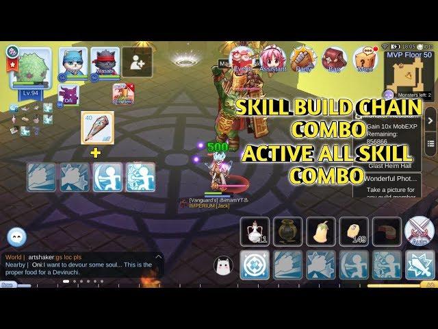 SKILL BUILD CHAIN COMBO / ONE COMBO ONE KILL / CHAMPION