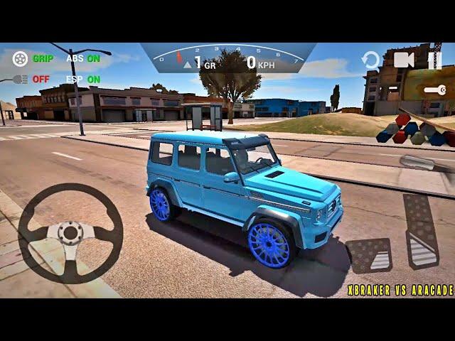 Ultimate Offroad Simulator #21 - Sky Blue 4x4 Suv Vehicle - Android Gameplay FHD