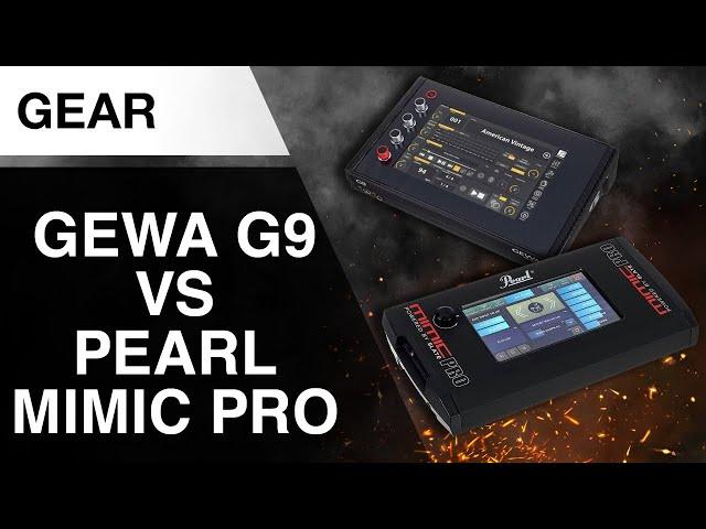 GEWA G9 vs. Pearl MIMIC Pro | E-Drum Module Comparison | Thomann