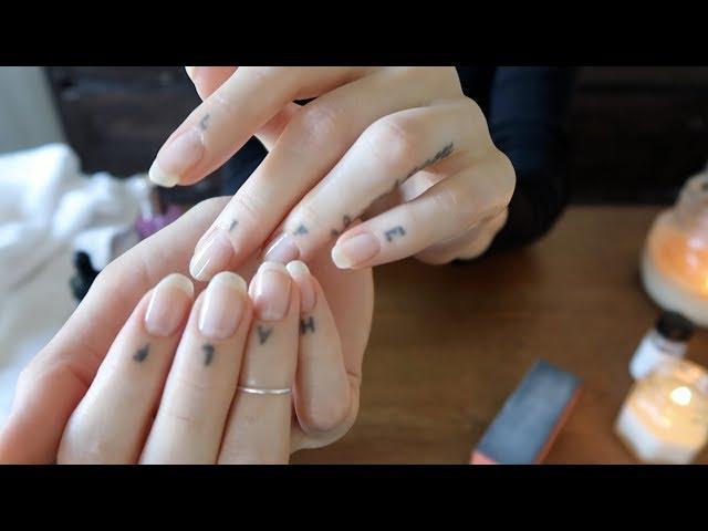 ASMR | *natural nail care* routine | whisper ZZZZzzzzzz