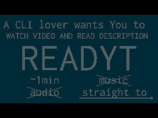 READYT by Yu-Jie Lin Channel Trailer