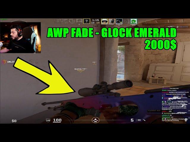 UNLOST YENİ CSGO ENVANTERİYLE CS2 İLK MAÇ (AWP FADE GLOCK EMERALD)