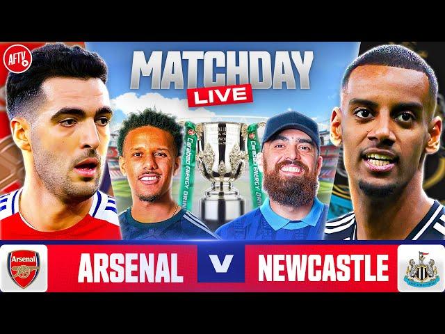 Arsenal vs Newcastle | Matchday Live | Carabao Cup