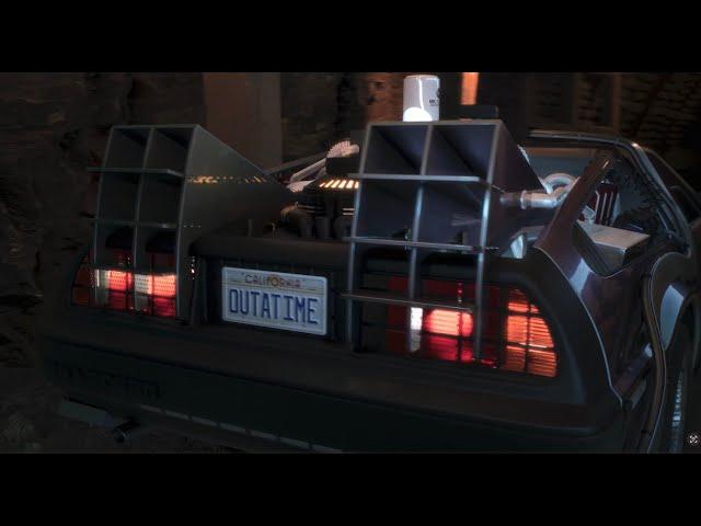 Cinematic Student Project - DeLorean DMC-12 | Online Course «Digital Art on Unreal Engine 5.4»