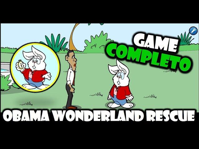 Obama Wonderland Rescue | Mazniac - Game Completo #Walkthrough FULL