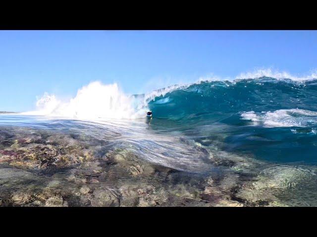 BLOOD ON THE REEF IN REUNION // ONE SESSION WITH ZIGGY CAVIER #bodyboarding