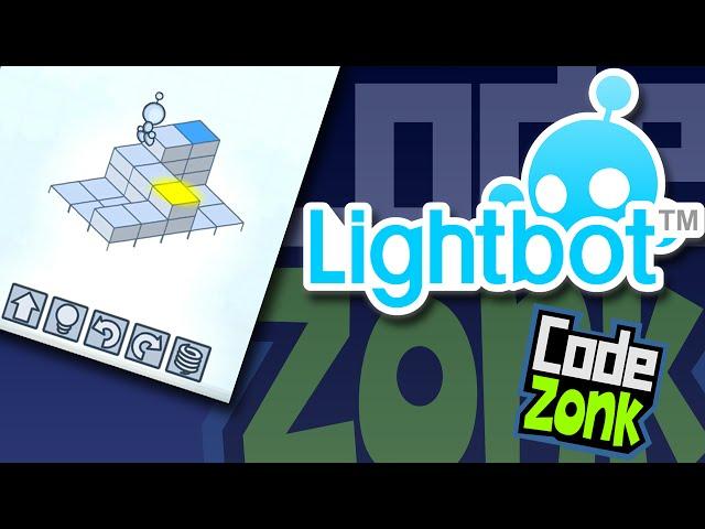 Lightbot on iPad - Level 1 - Teaching Kids to Code