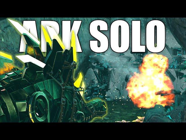 I SOLO Defended Our Base For Hours! Will We Survive? Ark PVP