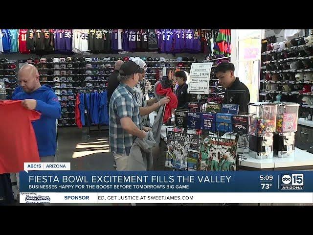 Fiesta Bowl excitement fills the Valley