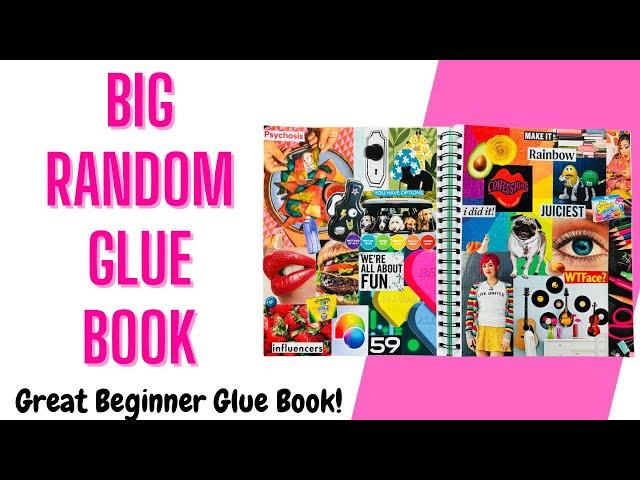 My Big Random Glue Book! Plus I share Tips & Tricks and my gluing process🩷 Great Beginner Glue Book