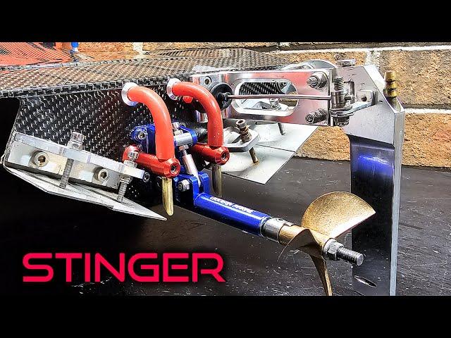 Oxi-drive Ball Bearing Stinger Upgrade & Full Install Oxidean Marine Dominator